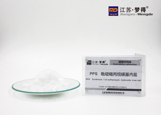 PPS 3 1 Pyridinio 1 intermediário de galvanização de Propanesulfonate para o chapeamento de níquel
